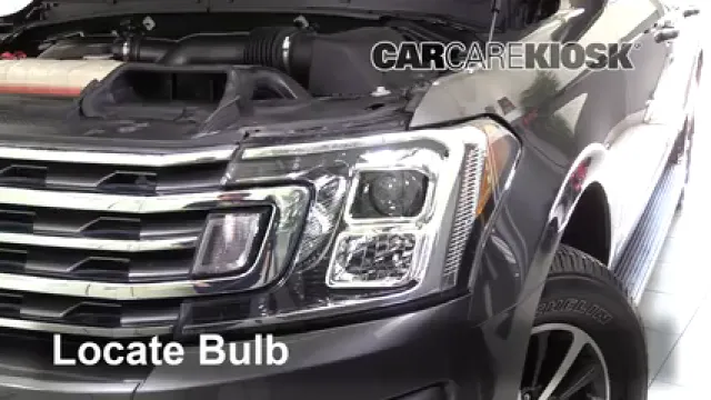 2018 Ford Expedition Max XLT 3.5L V6 Turbo Éclairage Feu clignotant avant (remplacer l'ampoule)